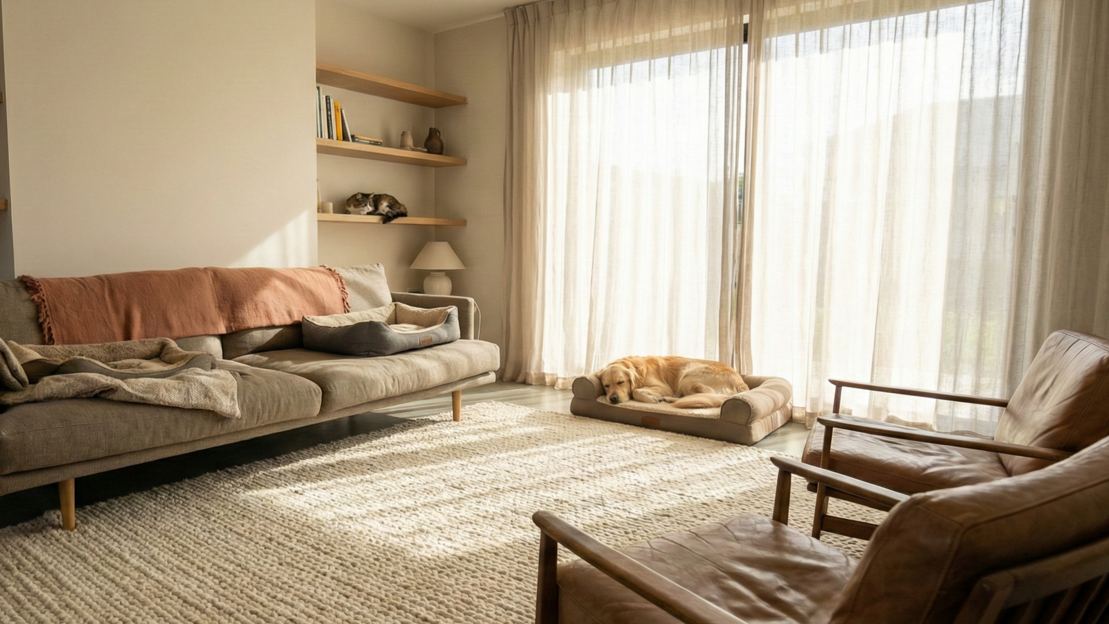 Meilleurs matériaux de tapis pour les maisons avec chiens : Guide pratique | Bel-Deco