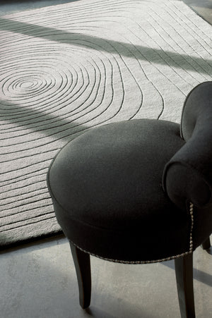 Élégant Tapis de Salon Eden – Design Organique en Laine Bikaner