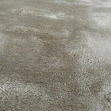 Olive Viscose Rug – Annamitique – close-up of the weave