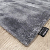 Teppich Grau aus Viskose – Annamitique – Detail der Kante