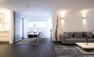 Tapis Gris Elégant Brillant Viscose