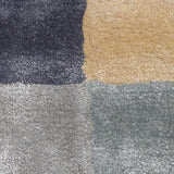 Alfombra multicolor de viscosa – Annamitique – detalle del tejido