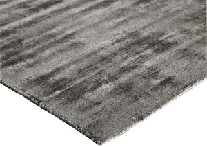 Erica Gray Teppich – 100 % Viskose – Vintage-Design & Schnitt- und Schlingentechnik