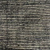 Vloerkleed zwart van wol en polyamide 300x250 – Magnifique – detail van de weving