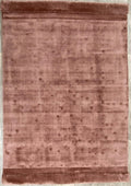 Tapis bordeaux en polyester 170x240 – Fliz