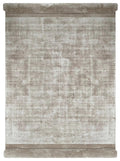 Tapis gris clair en polyester 170x240 – Fliz