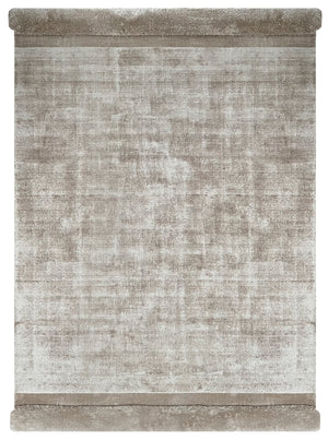 Elégant et original tapis gris beige - 100% polyester - Fliz