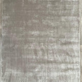 Tapis design gris en polyester – Fliz : vue d'ensemble du tapis