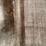 Tapis marron en polyester – Fliz : détail du tissage