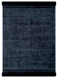Tapis bleu nuit en polyester 170x240 – Fliz