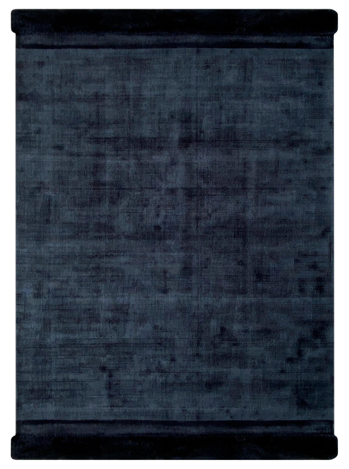Teppich Dunkelblau aus Polyester – Fliz – Gesamtansicht des Teppichs