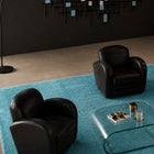 Tapis bleu turquoise en PET recyclé 50x100 – Mako