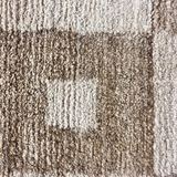 Vloerkleed beige vintage van brandnetel – Nettle – detail van de weving