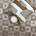 Beige and Brown Nettle Fibre Rug 140x200 – Nettle