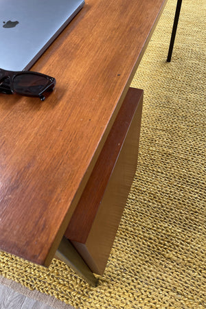 Jakari-Teppich in Gelb – Jute und Baumwolle – Natürlicher und authentischer Stil
