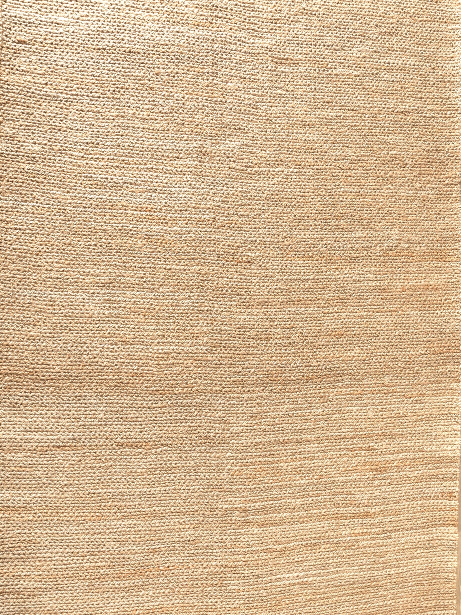 Elégant tapis d'été beige - 100% jute - Jakari