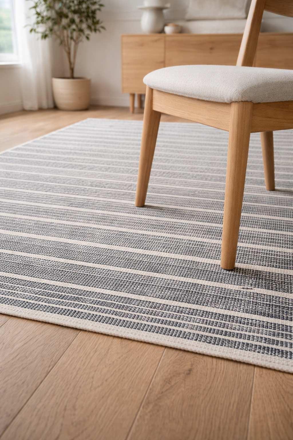 Gallica – Tapis en Coton 120x180 cm Tissé à la Main - Tapis Contemporains à Prix Outlet - Bel-Deco