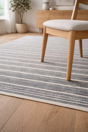 Gallica – Handgeweven katoenen vloerkleed 120x180 cm - Moderne vloerkleden tegen outletprijzen - Bel-Deco