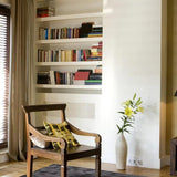 Dark Grey Bamboo Silk Rug – Bamboo, in a living room