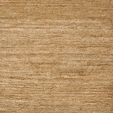 Teppich Gold Kurzflor aus Bambusseide rund – Sievy – Detail der Webstruktur