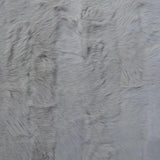Teppich Grau Hochflor aus Lammwolle – Baipal – Detail der Webstruktur