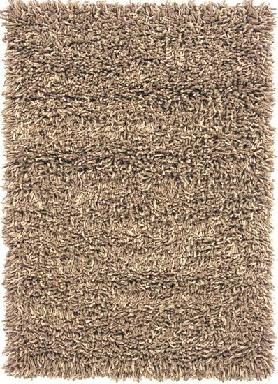 Orange Shaggy Wool Rug – Octopussy – full view of the rug