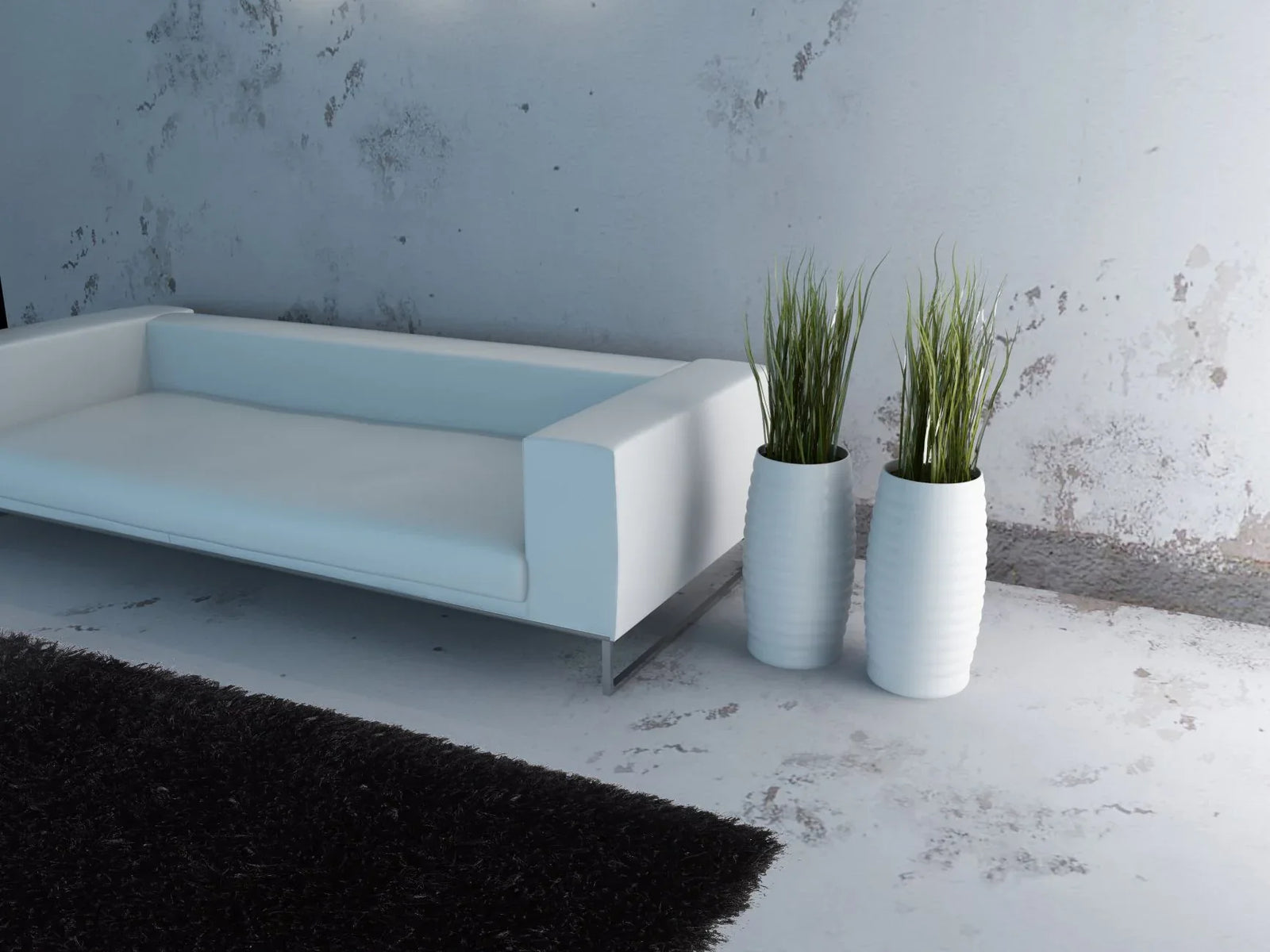 Tapis Bari Noir – 100% Polyester – Confort Shaggy Moelleux - Tapis Contemporains à Prix Outlet - Bel-Deco