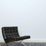 Grey Shaggy Polyester Rug – Laurita, in a living room