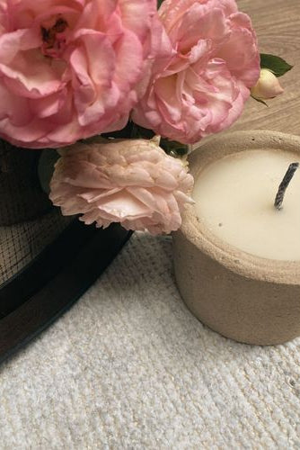 Stormy vloerkleed ivoorgrijs – 100% gerecycled PET – geschikt voor binnen en buiten