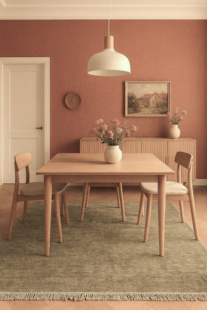 Tapis WAKANNA 100% Jute – Style Wabi Sabi avec Franges