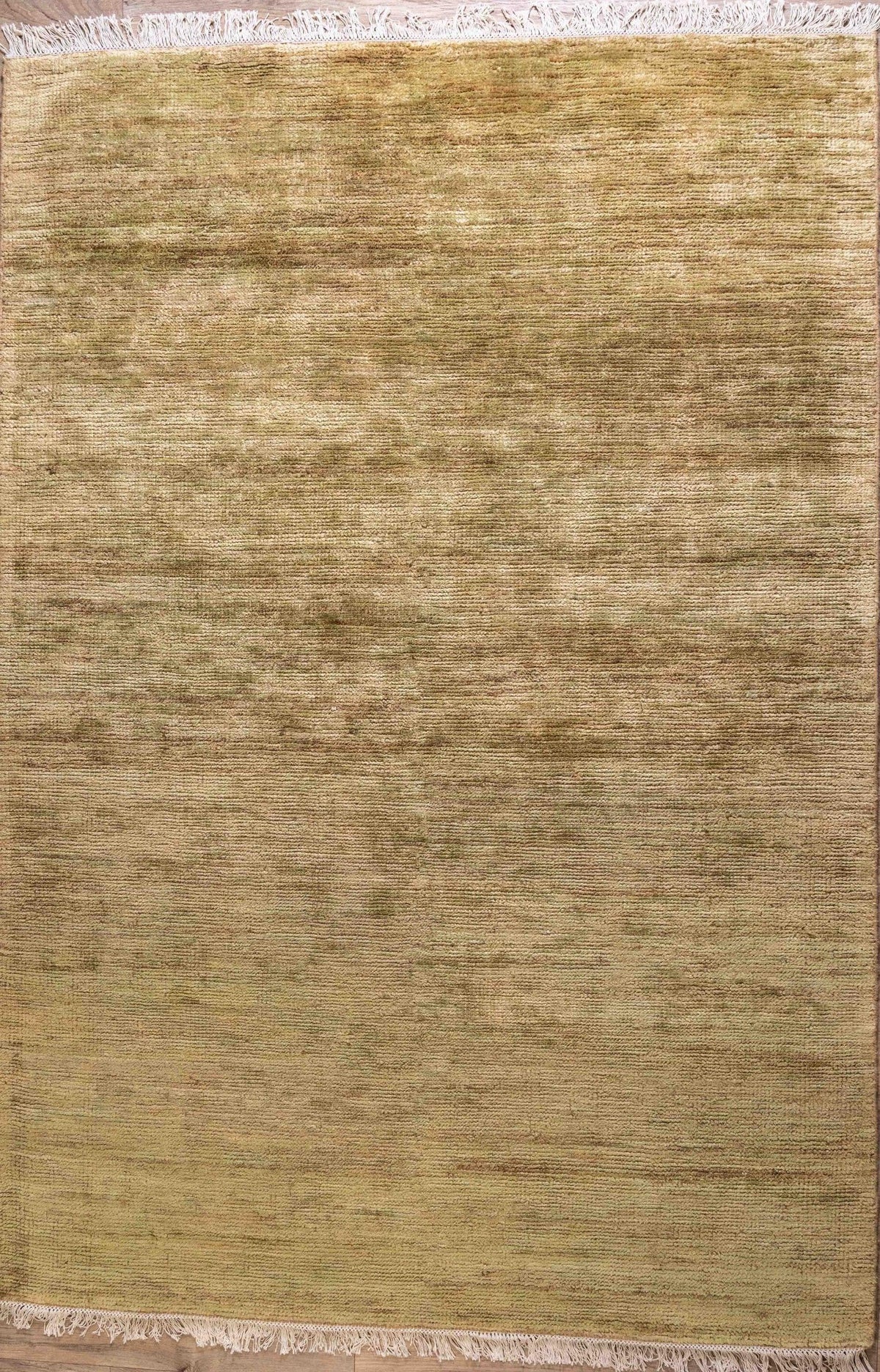Teppich Bronze aus Jute – Wakanna – Gesamtansicht des Teppichs