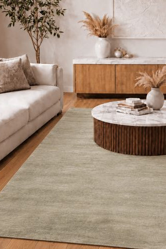 Luxury New Zealand wool and viscose rug promotion