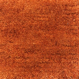 Teppich Orange aus Wolle – Bhurkan – Detail der Webstruktur