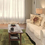 Teppich Grün – Up Square, im Wohnzimmer
