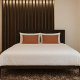 Tapis marron à poils longs – Poils Longs Moelleux Berka, dans une chambre