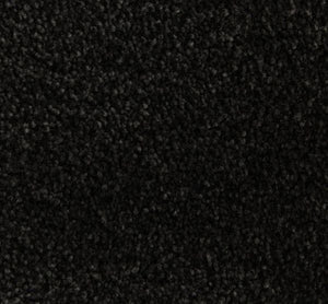 Tapis résistant au grand passage Uni Noir - Michigan (170x240, 215x240 et Rond)