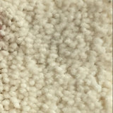 Vloerkleed wit laagpolig van polyamide 60x90 – Clarity – detail van de weving