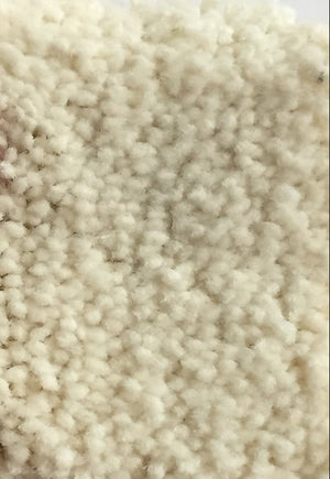 Tapis plat Blanc en Polyamide Style Contemporain avec ou sans surjet coloré - Clarity (60x90, 160x230, 160x240..)
