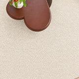 Teppich Creme Kurzflor aus Polyamid – Clarity, im Wohnzimmer