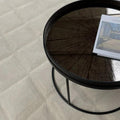 Teppich Weiß geometrisch aus Wolle 200x300 – Deep 3D