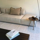 Tapis de couloir gris et ivoire en laine 59x560 – Hamilta