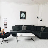 Wit wollen lussenkleed – Lagune, in een woonkamer (2)