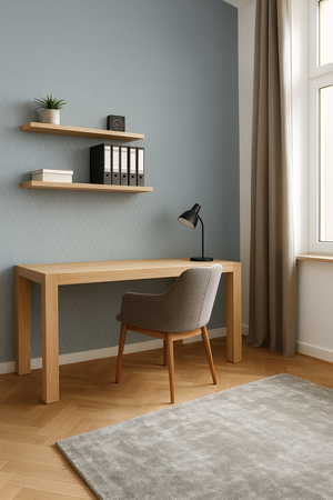 Eleganter und seidiger grauer Viskoseteppich – Annamite (170x240, 200x300 und 300x400)