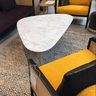 Tapis gris et ivoire en laine 140x200 – Waves