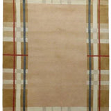 Tapis multicolore en laine – Indiana : vue d'ensemble du tapis