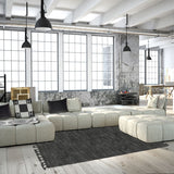 Grey Berber Wool Rug 170x240 – Boumia