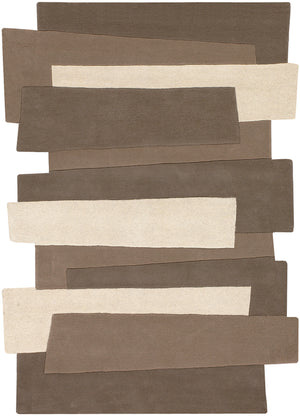 Mola : Grand Tapis Tricolore en Laine Premium