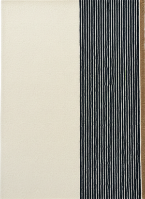 Tapis en laine et viscose. Une partie neutre associée à des motifs dont vous ne pourrez plus vous passer