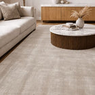 Tapis beige en laine 170x240 – Bhurkan