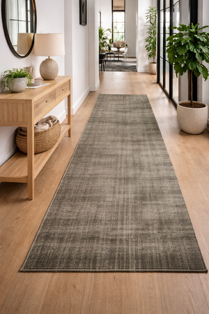 Tapis Magnifique Olive et Argent – Laine & Polyamide – Noué Main - Tapis Contemporains à Prix Outlet - Bel-Deco